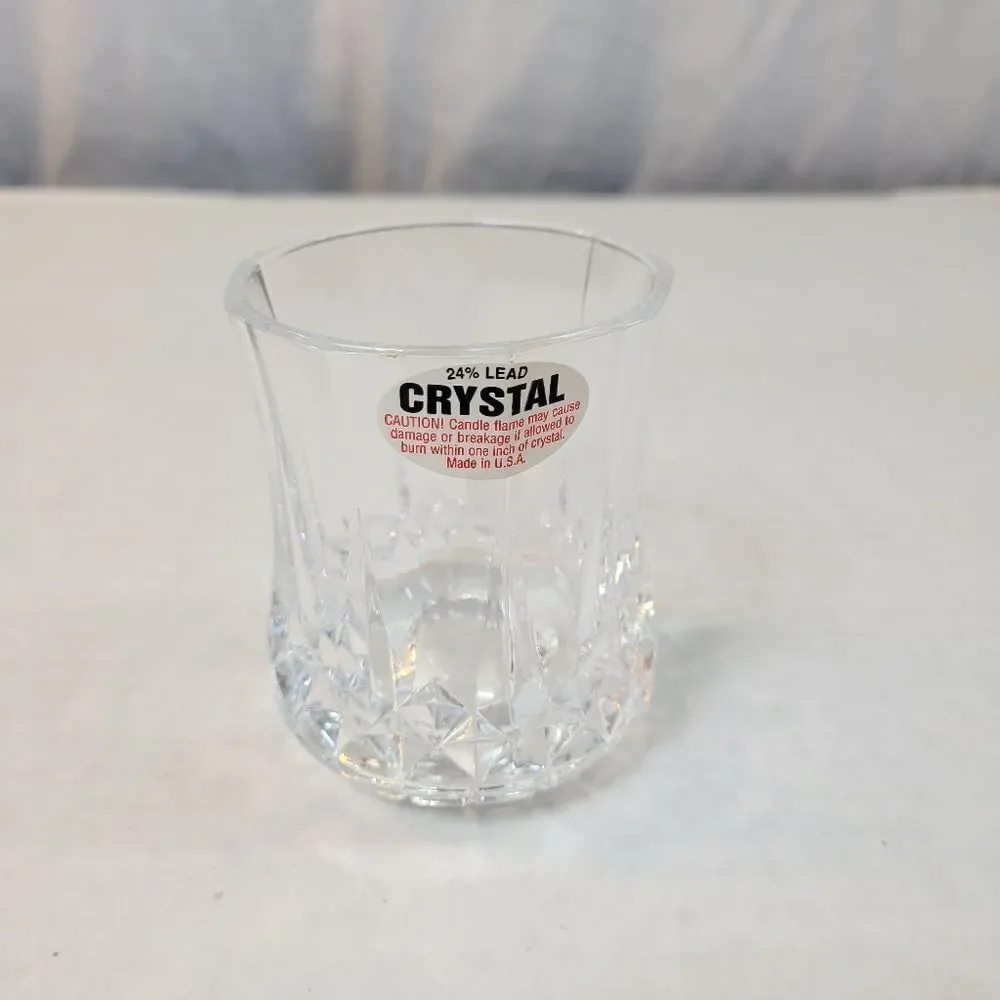 24%‎ Lead Crystal Votive Candleholder